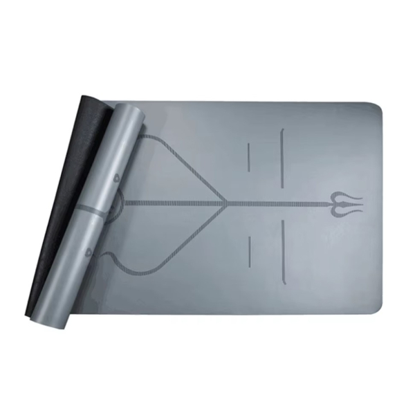 Мат для йоги Generation Fitness 183х61х0,6 сірий