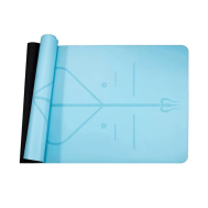 Мат для йоги Generation Fitness 183х61х0,6 світло-синій