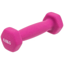 Гантель для фітнесу з вініловим покриттям Generation Fitness FF51D3A-0.5kg (рожевий)