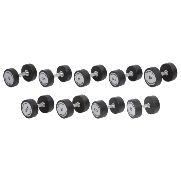 Гантельний ряд Technogym TG-10-30 кг 9 пар (заг. вага 360 кг)