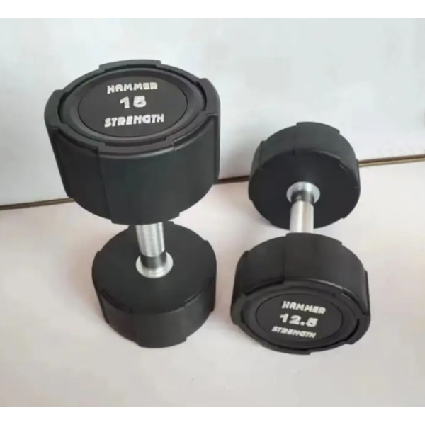 Гантельний ряд 10-25 кг Hammer Strength TPU (7 пар) 245 кг