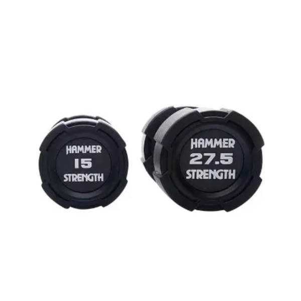 Гантельний ряд 12.5-30 кг Hammer Strength TPU (8 пар) 340 кг